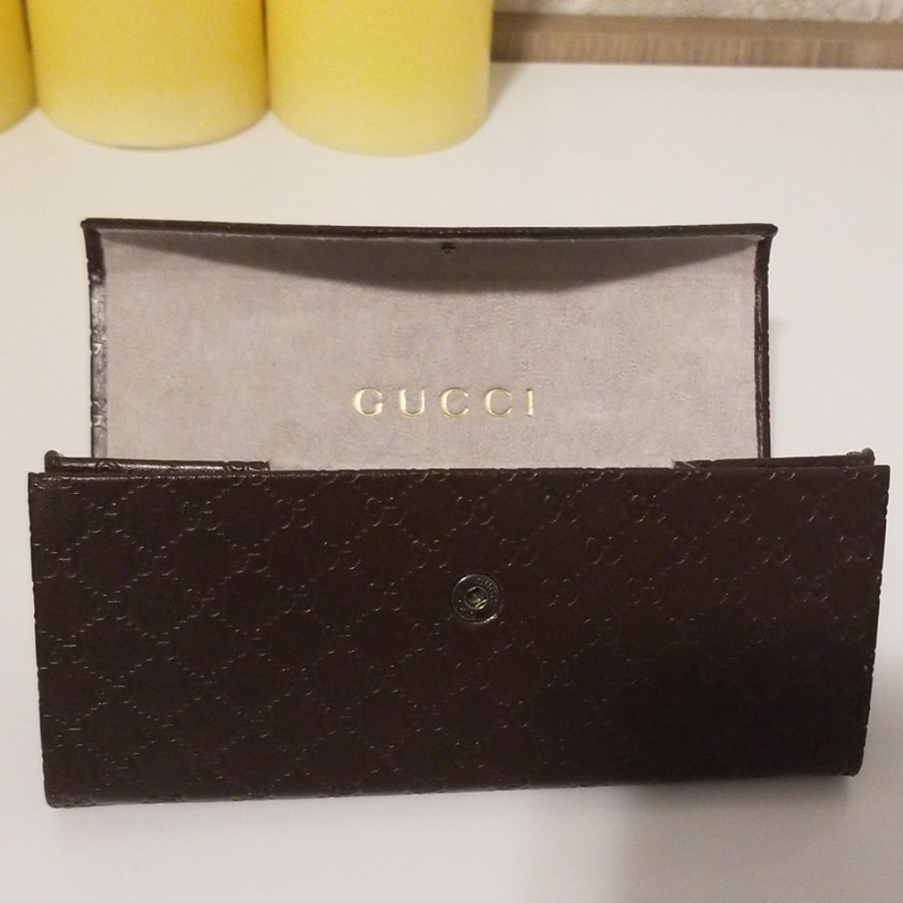 🌱 Authentic Gucci Eyeglass Case